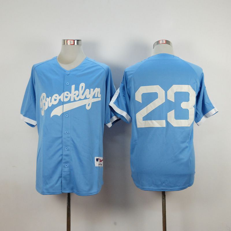 Men Los Angeles Dodgers 23 Gonzalez Light Blue MLB Jerseys